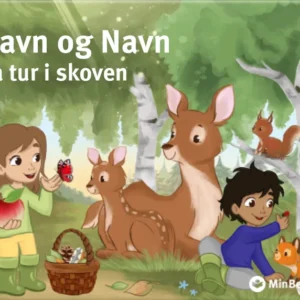 Personlig børnebog: Børnebog om skovens dyr | Min Bedste Bog