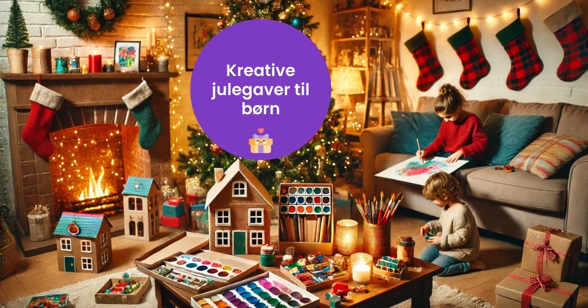 Kreative julegaver til børn - Kreative gaveidéer