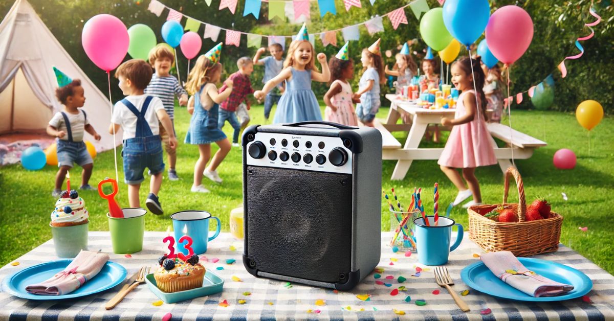 Soundbox til børnefødselsdag