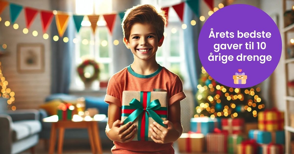 Gave til 10 årig dreng - De bedste gaver til drenge på 10 år