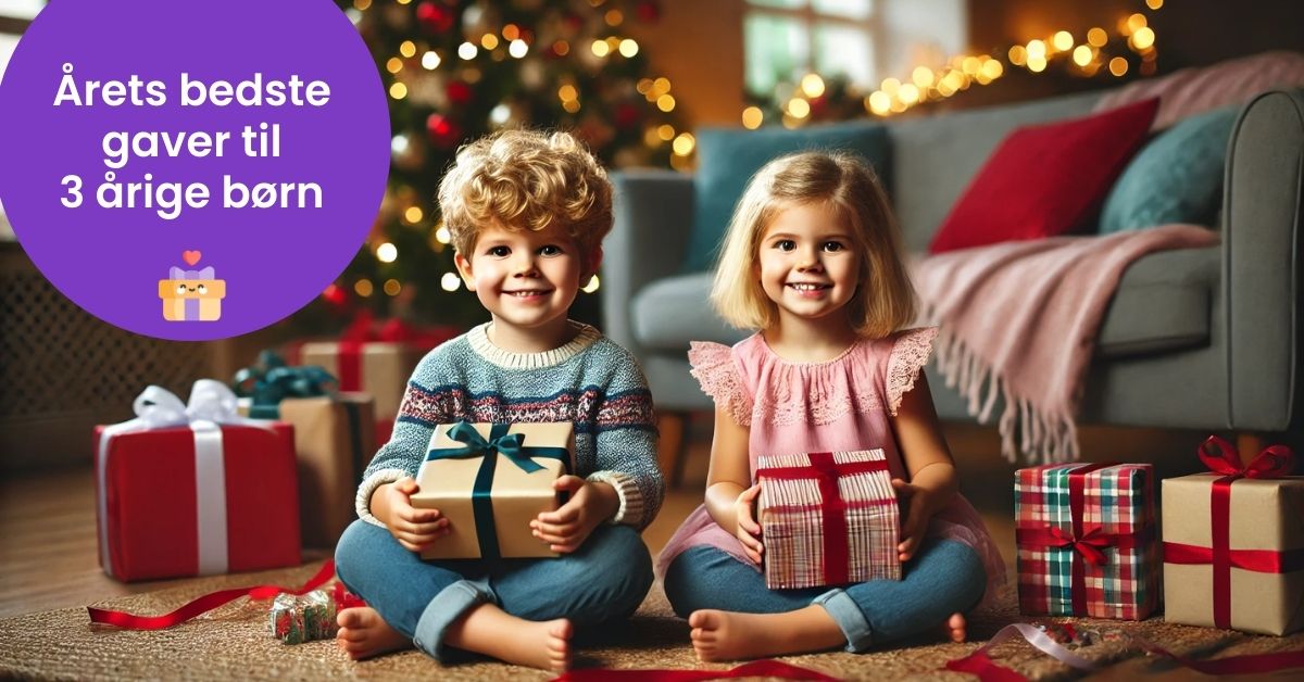 Gaver til 3 årige - De bedste gaveidéer til 3 årige